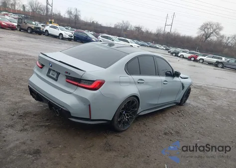 2025 BMW M3 Competition xDrive z USA, uszkodzony, nr VIN WBS33HJ09SFV18649